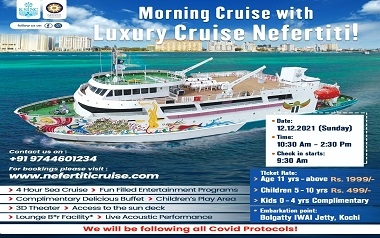 Morning Cruise with Luxury Cruise Nefertiti (27-08-2022)